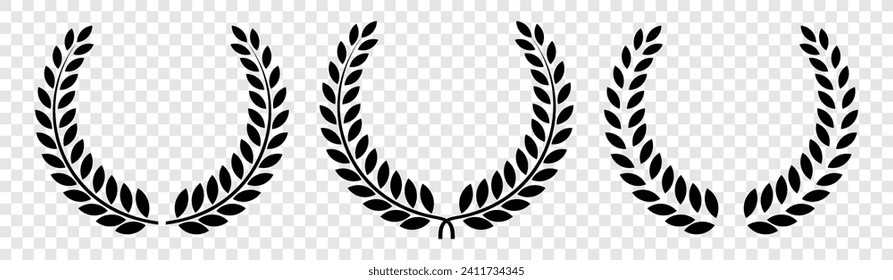 medallion decoration with circular leaves