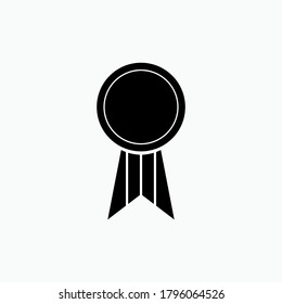 Medallion Icon. Award Symbol - Vector.