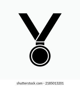 Medallion Icon. Winner, Champion Symbol - Vector.