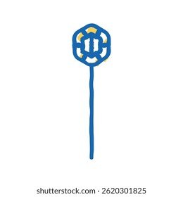 medallion joias moda ícone doodle esboço vetor. medallion joias moda sinal. símbolo isolado ilustração