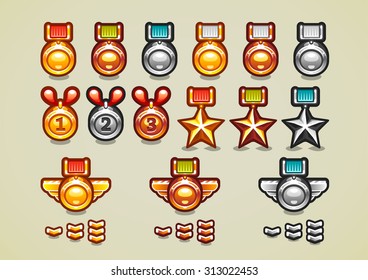 Medals and achievements