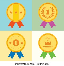 Medals and Badges Set IV