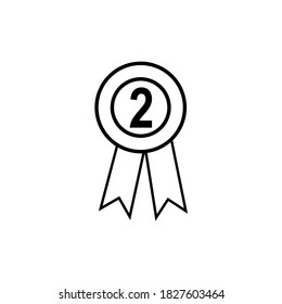 medals icon vector illustration logo template