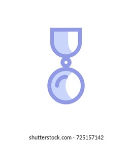 Medals icon vector. Medals modern icon style design