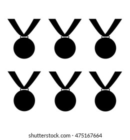 medals vector set 