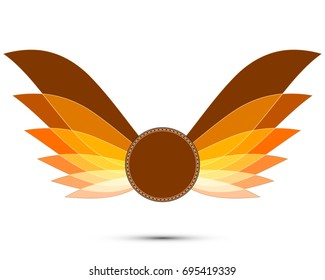 Medals with wings
