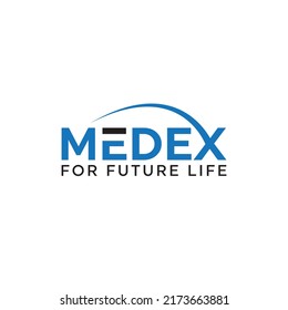 Medex Wordmark Types Logo Design