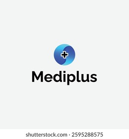 Medi plus medical logo design
