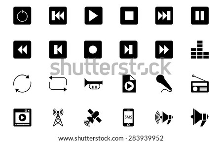 Media and Advertisement Vector Icons 2