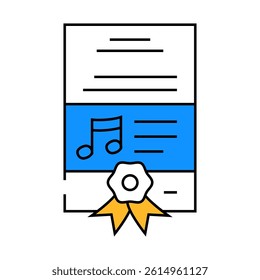 media assets line icon vector. media assets sign. isolated symbol illustration