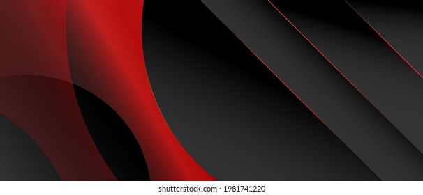 media Banner background and abstract background