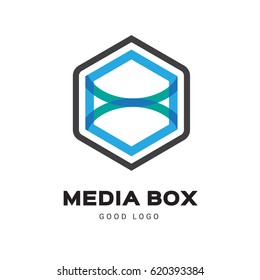 Media Box Logo Design