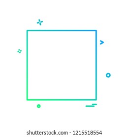 Media button icon design vector