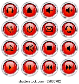 media buttons