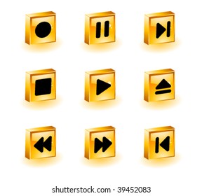 media buttons