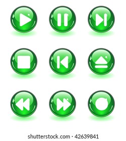 media buttons