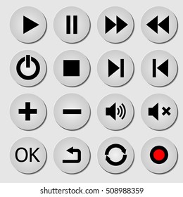 Media buttons