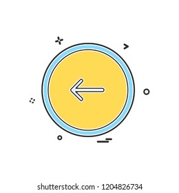Media buttons icon design vector