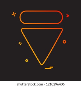 Media buttons icon design vector