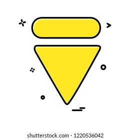 Media buttons icon design vector