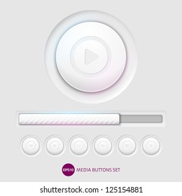 Media buttons set