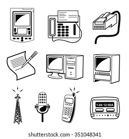 Media & Communication icon vector illustration