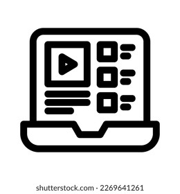 media content icon or logo isolated sign symbol vector illustration - high quality black style vector icons