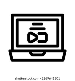 media content icon or logo isolated sign symbol vector illustration - high quality black style vector icons