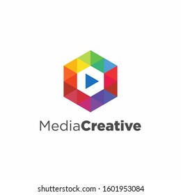 Media Creative Logo templates modern
