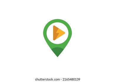 Vector de logotipos digitales en color para medios
