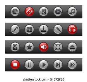 Media & Entertainment // Button Bar Series