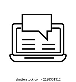 Media entertainment icon isolated on white background. vector illustration. icon, symbol, line