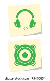 Media Equipment Icons