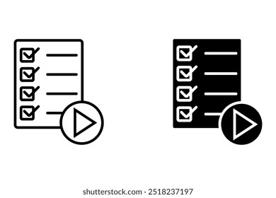 Media File icon set. Files media sign. for mobile concept and web design. vector illustration on white background