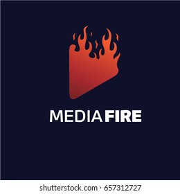 Media Fire Logo Template Designs