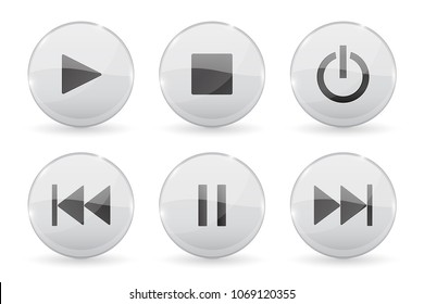 48,251 Play pause stop icon Images, Stock Photos & Vectors | Shutterstock