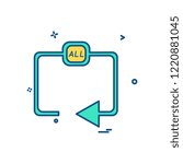 Media icon design vector