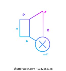 Media icon design vector