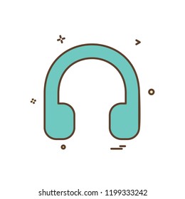 Media icon design vector