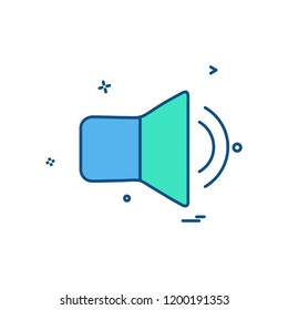 Media icon design vector