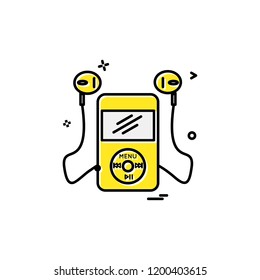 Media icon design vector 