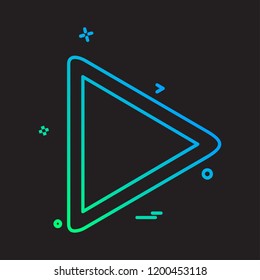 Media icon design vector