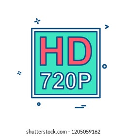 Media icon design vector