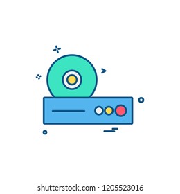 Media icon design vector 
