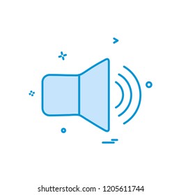 Media icon design vector