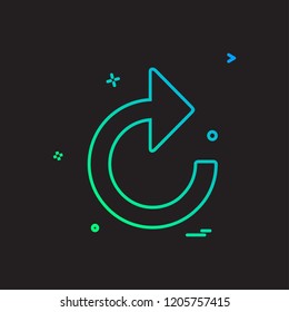 Media icon design vector