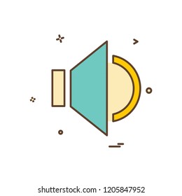 Media icon design vector
