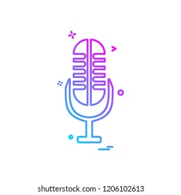 Media icon design vector