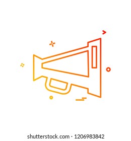 Media icon design vector