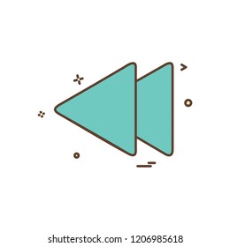 Media icon design vector